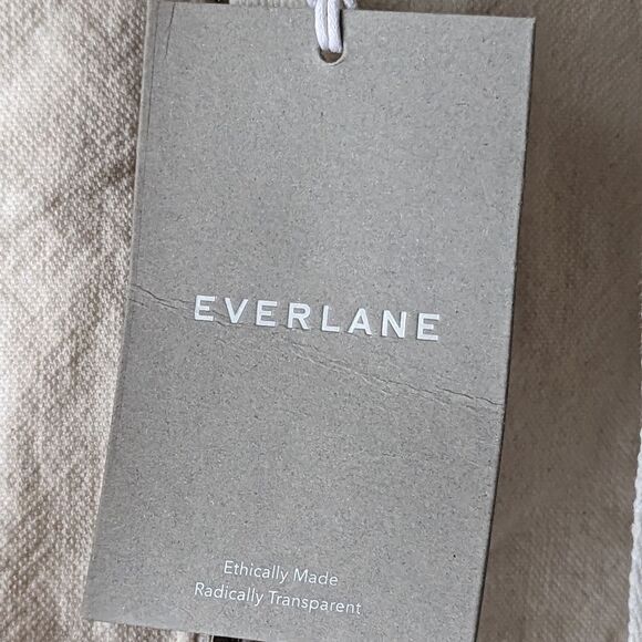 Everlane Oversized Organic Cotton Canvas Hooded Anorak Bone Jacket Zip XS‎ NWT - Picture 11 of 16